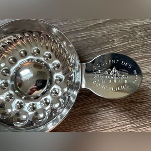 3 vintage French wine tasting cups